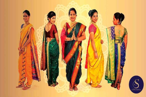 Navari Saree Come In A Variety Of Styles And Patterns