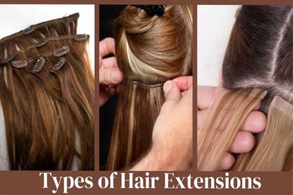 Types of  hair extensions